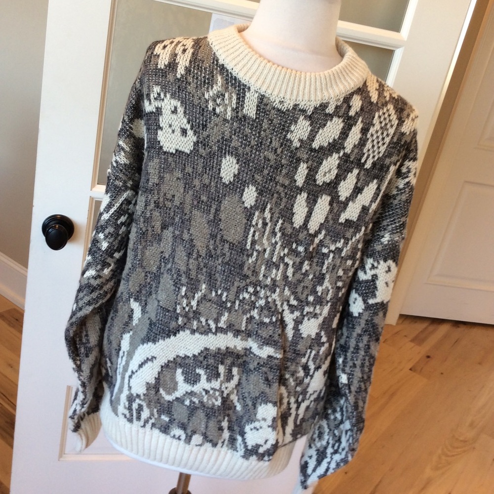 Vintage Sweater Mens Pullover Size L Saturdays